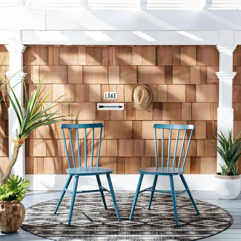 CHESTER SIDE CHAIR - Safavieh PAT3000C-SET2 5 CHESTER SIDE CHAIR - Safavieh PAT3000C-SET2 - Image 3