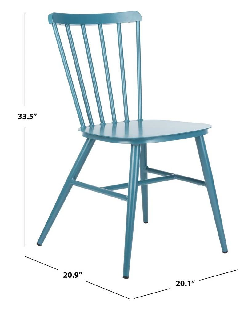 CHESTER SIDE CHAIR - Safavieh PAT3000C-SET2 11 CHESTER SIDE CHAIR - Safavieh PAT3000C-SET2 - Image 9