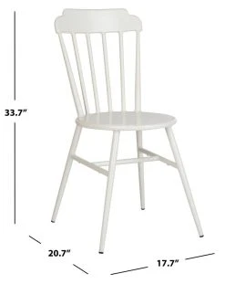 BRODERICK SIDE CHAIR - Safavieh PAT3004A-SET2 21 BRODERICK SIDE CHAIR - Safavieh PAT3004A-SET2 -Safavieh Homeware 187 pat3004a set2 8