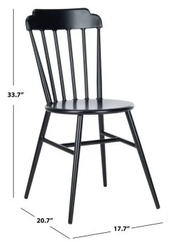 BRODERICK SIDE CHAIR - Safavieh PAT3004B-SET2 -Safavieh Homeware 187 pat3004b set2 8