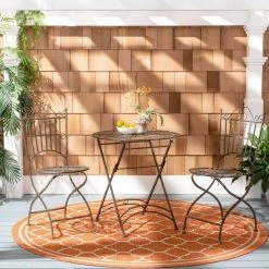 BELEN BISTRO SET, ONE TABLE AND TWO CHAIRS - Safavieh PAT5020B -Safavieh Homeware 187 pat5020b 2