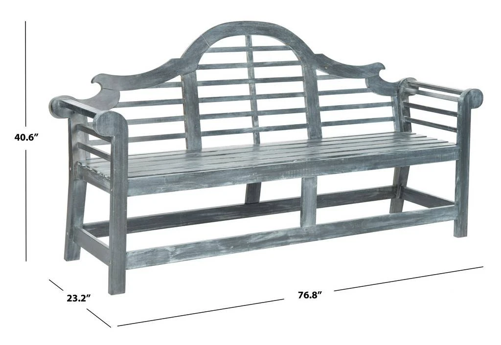 KHARA BENCH - Safavieh PAT6705A 8 KHARA BENCH - Safavieh PAT6705A - Image 6