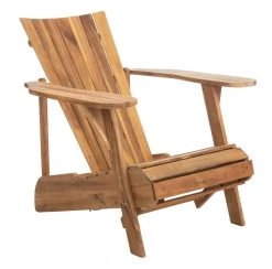 MERLIN ADIRONDACK CHAIR WITH RETRACTABLE FOOTREST - Safavieh PAT6760A -Safavieh Homeware 187 pat6760a 7