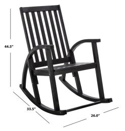 CLAYTON ROCKING CHAIR - Safavieh PAT7003D -Safavieh Homeware 187 pat7003d 8