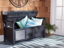 BRISBANE STORAGE BENCH - Safavieh PAT7017D -Safavieh Homeware 187 pat7017d 11