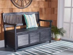 BRISBANE STORAGE BENCH - Safavieh PAT7017D -Safavieh Homeware 187 pat7017d 2