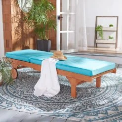 NEWPORT CHAISE LOUNGE CHAIR WITH SIDE TABLE - Safavieh PAT7022Q -Safavieh Homeware 187 pat7022q 2