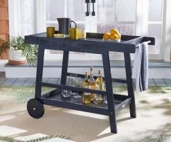RENZO INDOOR/OUTDOOR BAR CART - Safavieh PAT7032D -Safavieh Homeware 187 pat7032d 2