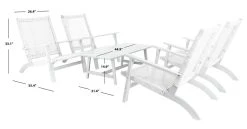 DEVEN 5 PC COFFEE SET - Safavieh PAT7079B -Safavieh Homeware 187 pat7079b 6