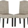 Odette 19''H Wicker Dining Chair In Antique Grey - Safavieh SEA8015B-SET2 2 Odette 19''H Wicker Dining Chair In Antique Grey - Safavieh SEA8015B-SET2 -Safavieh Homeware 187 sea8015b set2