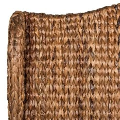 NADINE BROWN WINGED HEADBOARD (QUEEN) - Safavieh SEA8029B-Q