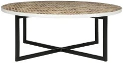Cheyenne Coffee Table In Cream - Safavieh TRB1001F 7 Cheyenne Coffee Table In Cream - Safavieh TRB1001F -Safavieh Homeware 187 trb1001f front