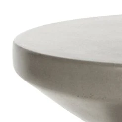 JIRAIYA CONCRETE ACCENT STOOL - Safavieh VNN1033A