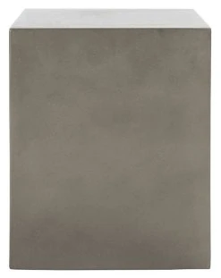 MAZZA CONCRETE ACCENT STOOL - Safavieh VNN1036A