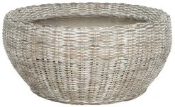 Alley Wood Top Coffee Table In Summer Grey/Whitewash - Safavieh WIK6504A -Safavieh Homeware 187 wik6504a front