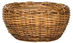 Alley Wood Top Coffee Table In Natural Brown - Safavieh WIK6504B -Safavieh Homeware 187 wik6504b front