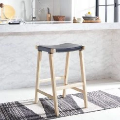 AARIZ RECTANGLE BARSTOOL - Safavieh BST1010A -Safavieh Homeware bst1010a room2