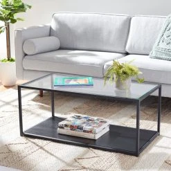 ACKLEY COFFEE TABLE - Safavieh COF2000A 13 ACKLEY COFFEE TABLE - Safavieh COF2000A -Safavieh Homeware cof2000a room