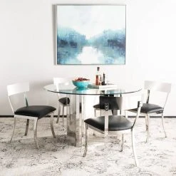 ABBY SIDE CHAIR - Safavieh FOX2039A-SET2 19 ABBY SIDE CHAIR - Safavieh FOX2039A-SET2 -Safavieh Homeware fox2039a set4 room