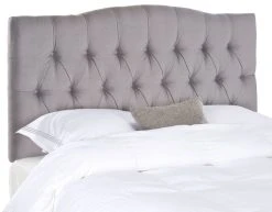 AXEL ARCTIC GREY TUFTED HEADBOARD (QUEEN) - Safavieh MCR4682C
