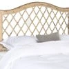 GABRIELLE WHITE WASHED WICKER HEADBOARD (FULL) - Safavieh SEA8031C-F -Safavieh Homeware sea8031c q