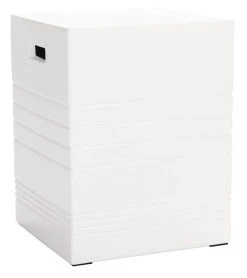 DEIDARA CONCRETE ACCENT STOOL - Safavieh VNN1031B